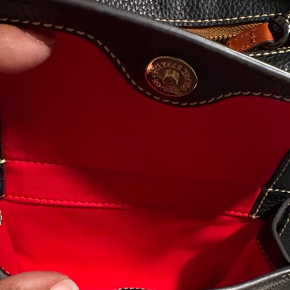 Dooney & Bourke Black and Brown Hobo Bag - Picture 12 of 15